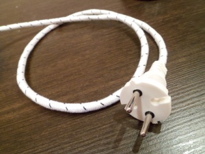 Сетевой шнур для утюга (без заземляющего контакта)